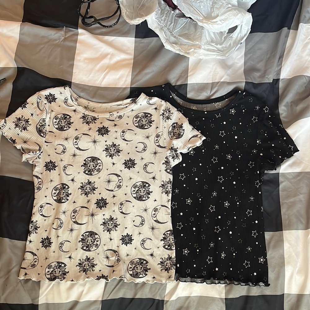 Cute galaxy 2 pack t shirts